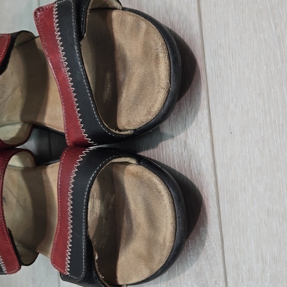 SAS Women Hook&loop Leatger Strappy Sandals Shoes Sz 8.5M - Picture 5 of 14